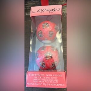 NIB Ed Hardy Bath Fizzes - bath bombs!
